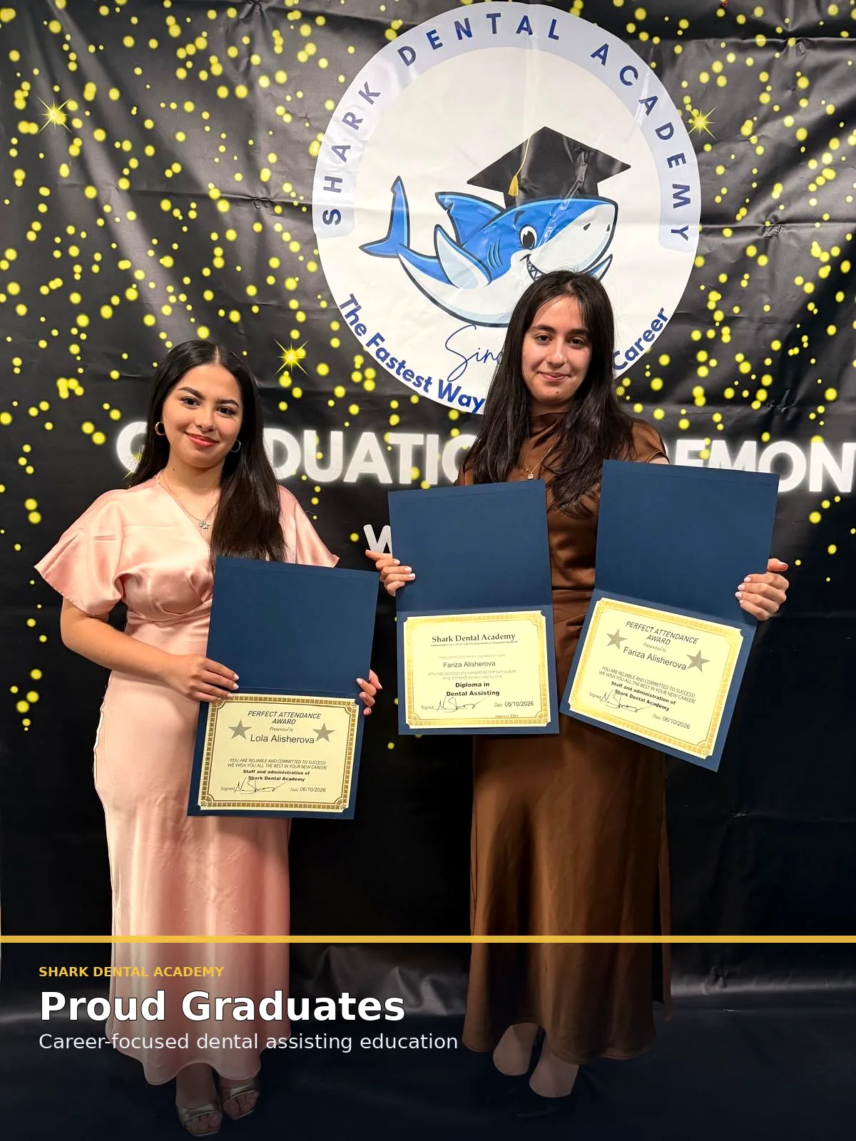Dental assisting graduates ready for careers