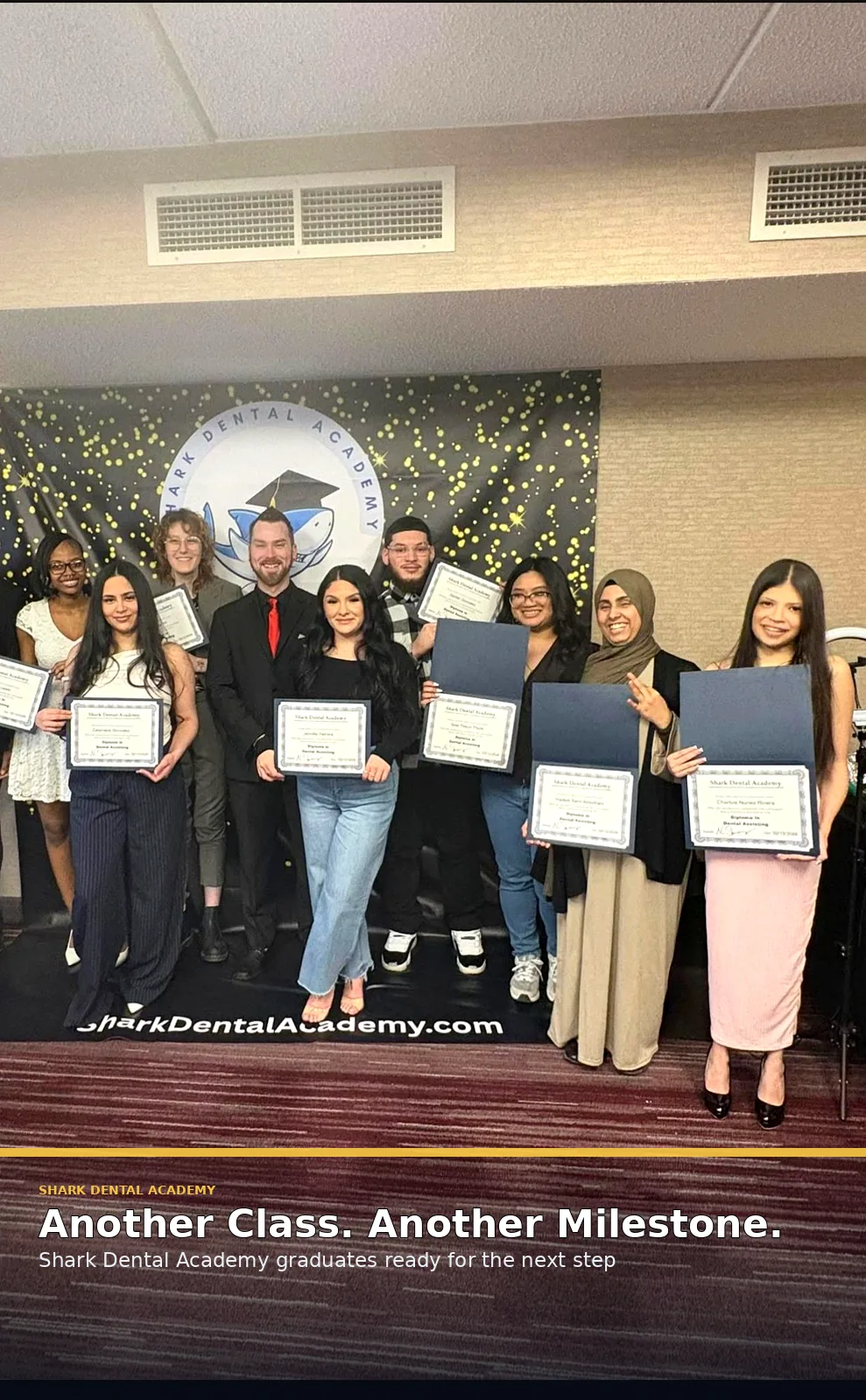 Shark Dental Academy graduates